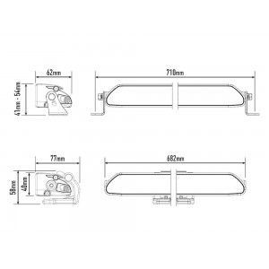 PHARE LED LAZER LINEAR 24 ELITE - Double E-mark